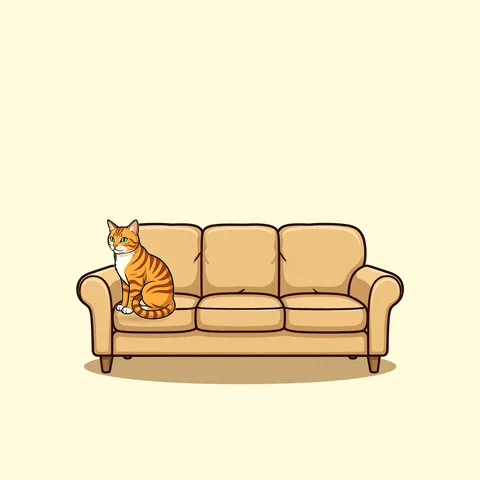 in the corner of