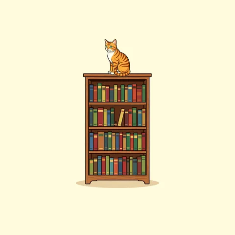 on top of