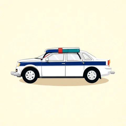 police car