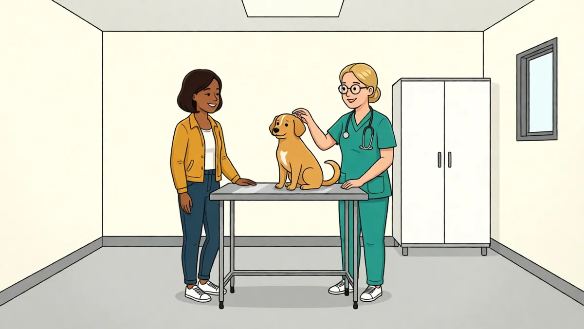 At the vet