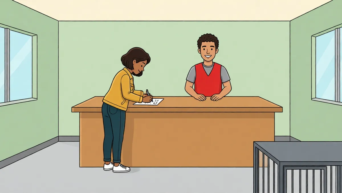 A form and a small fee