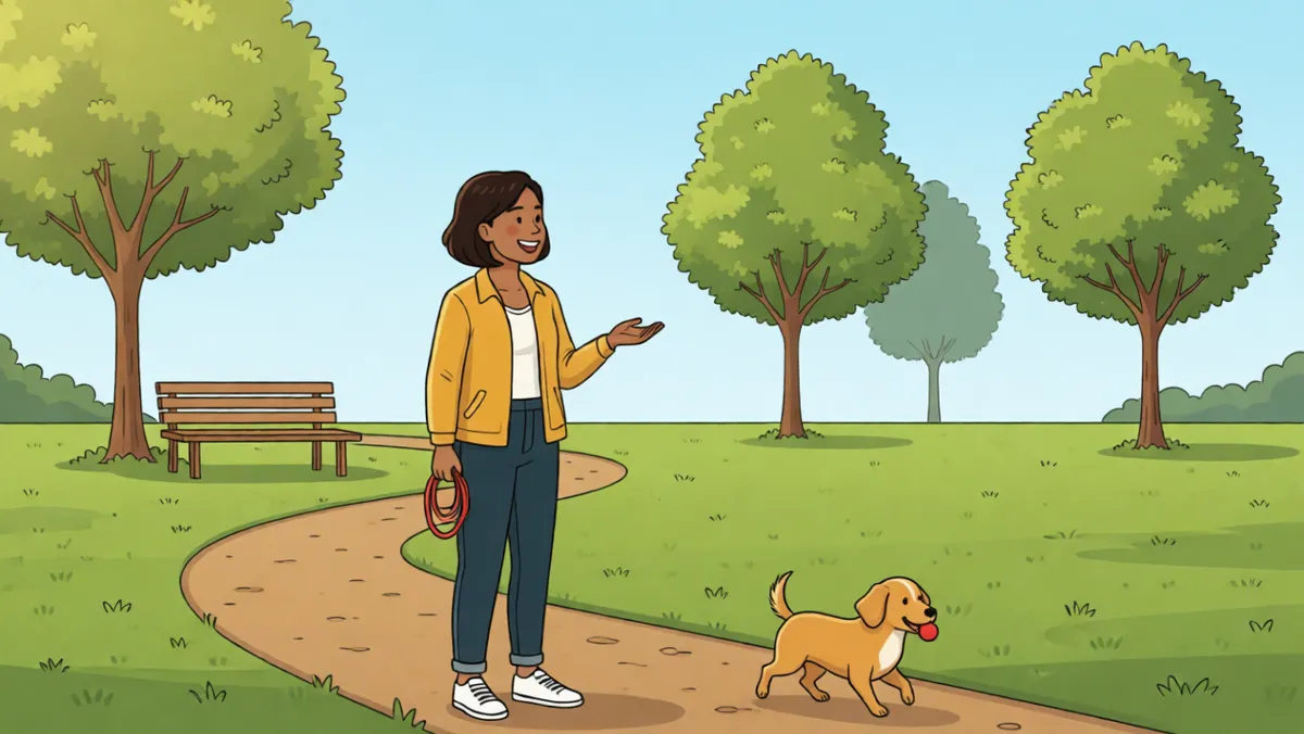 In the park