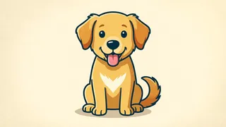 a dog