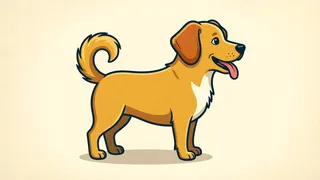 a healthy dog