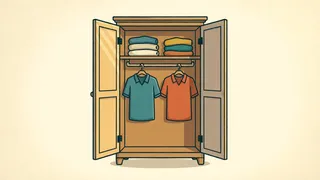 the closet