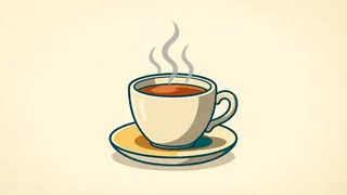 a cup of tea