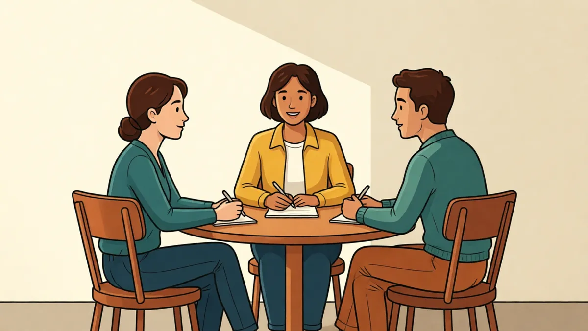 In a meeting