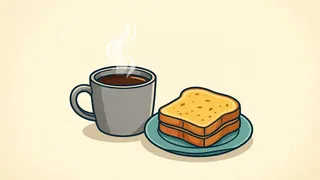 coffee and toast