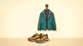 shoes and jacket