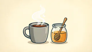 tea with honey