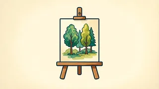 paint the trees