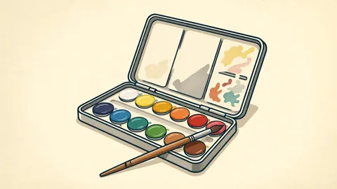 watercolors