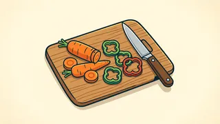 cut vegetables