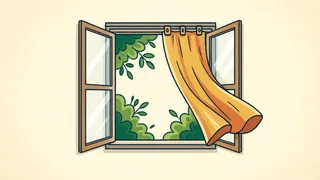 open the window