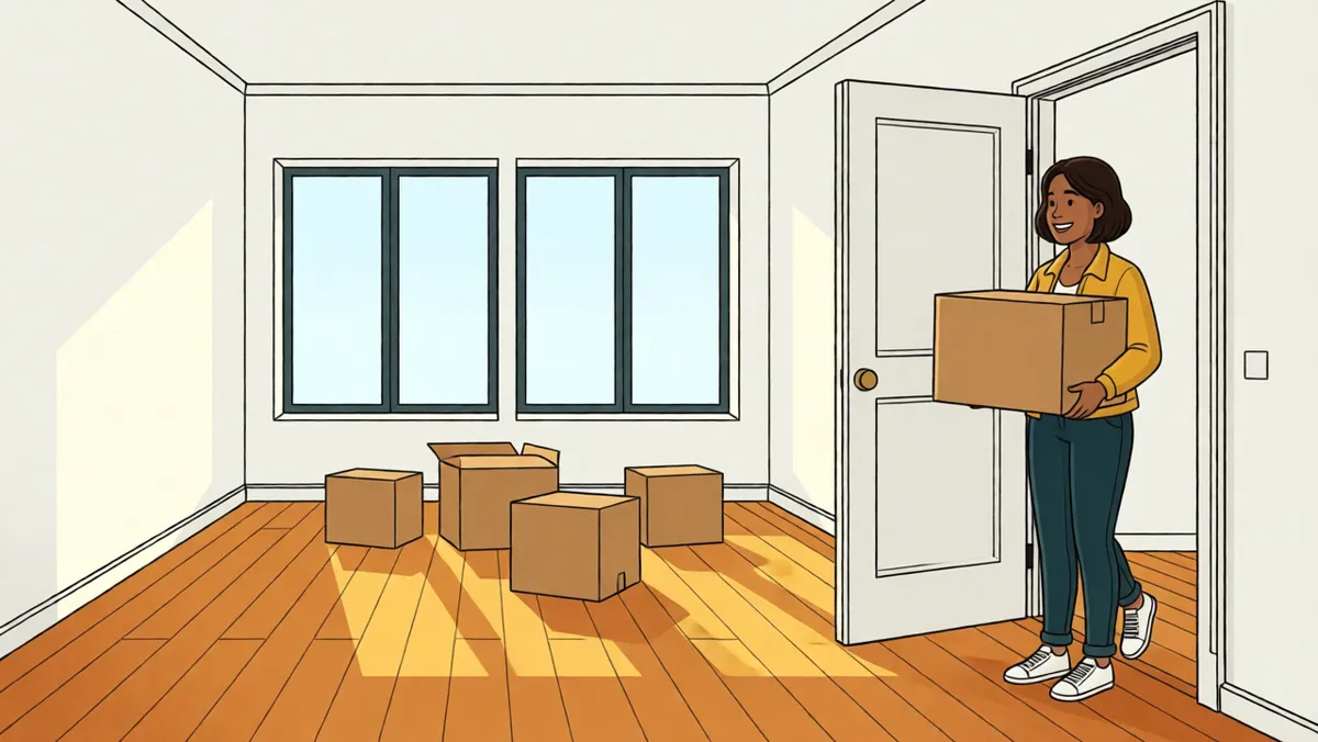 The new apartment