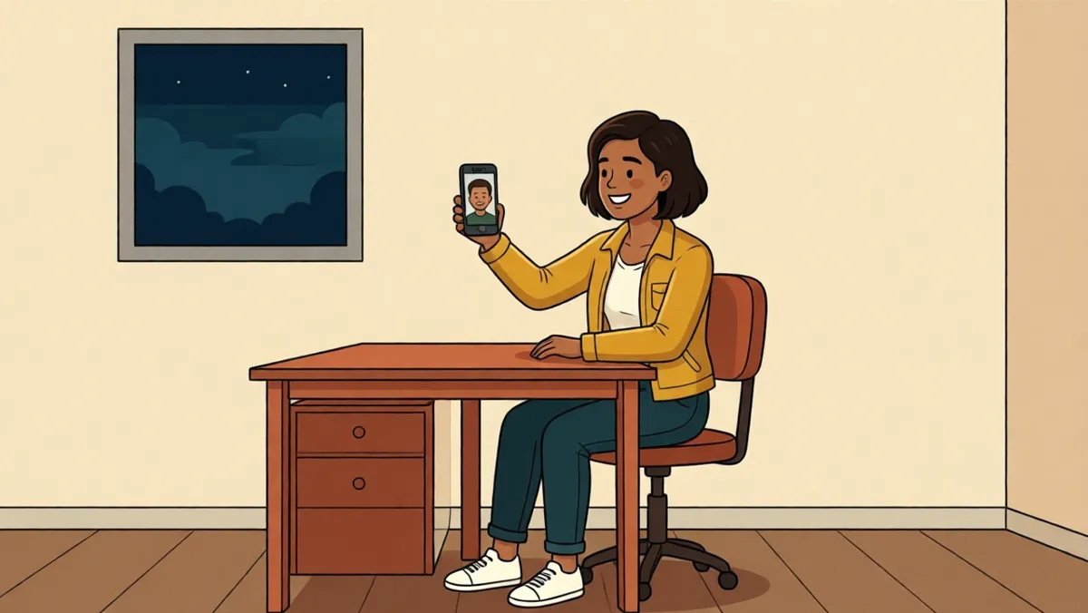 A video call