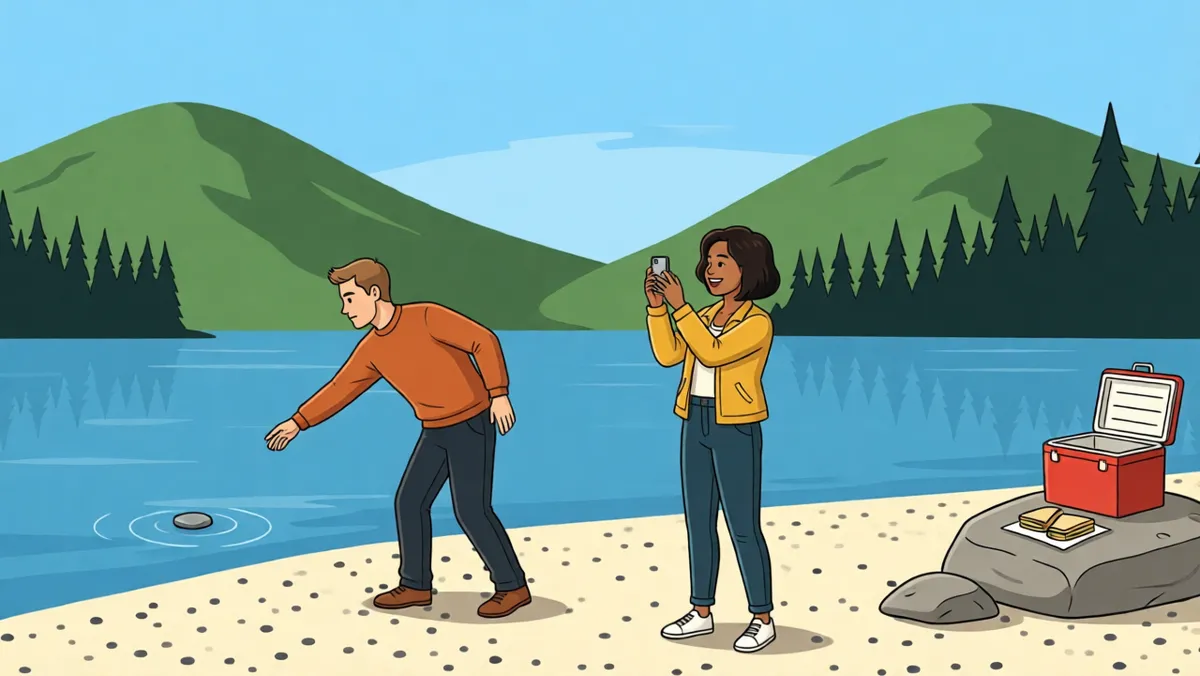 Skipping rocks