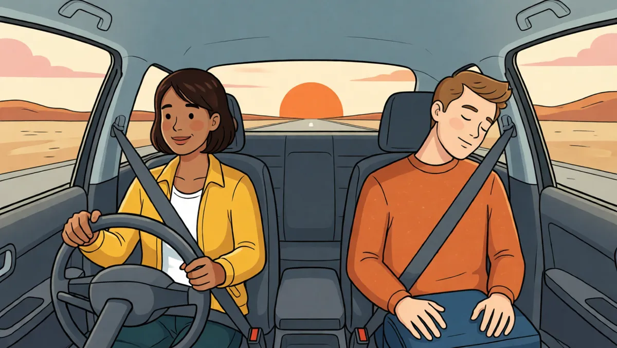 Driving home
