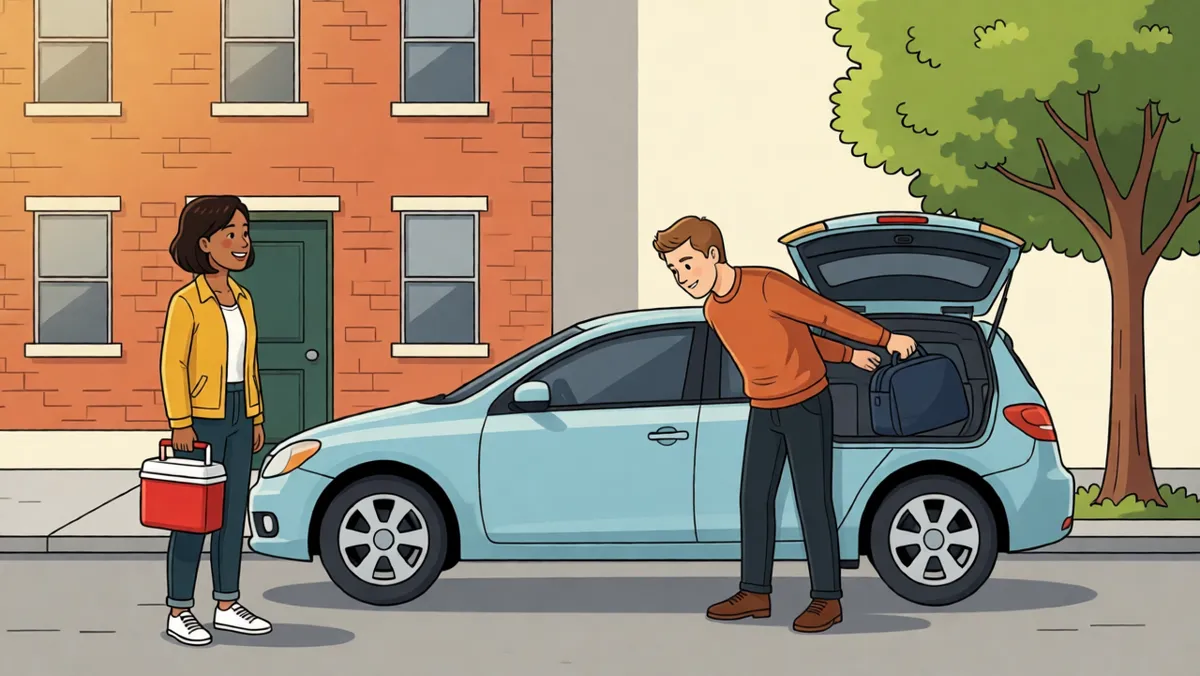 Packing the car