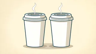 two coffees