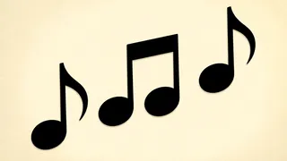 sings along