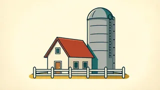 farms and small towns