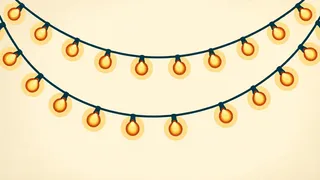 full of lights