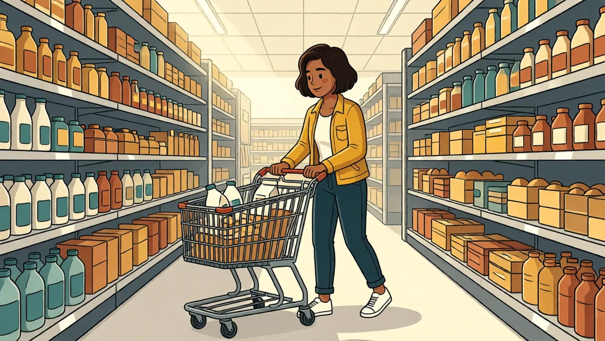 At the supermarket