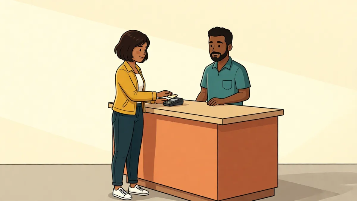 Paying by card