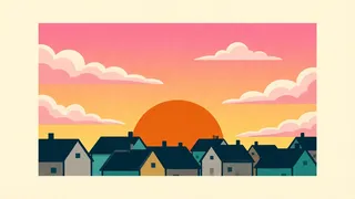 pink sky