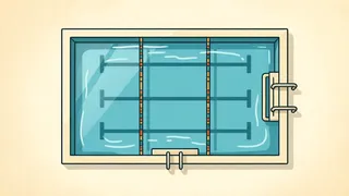 the pool
