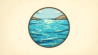 cool and blue