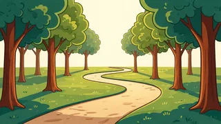run in the park