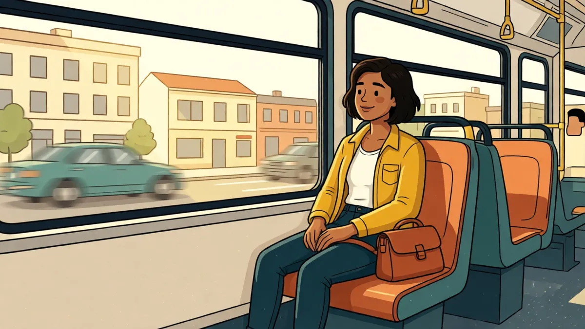 On the bus