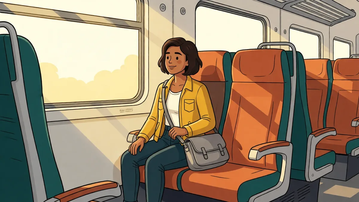 On the train