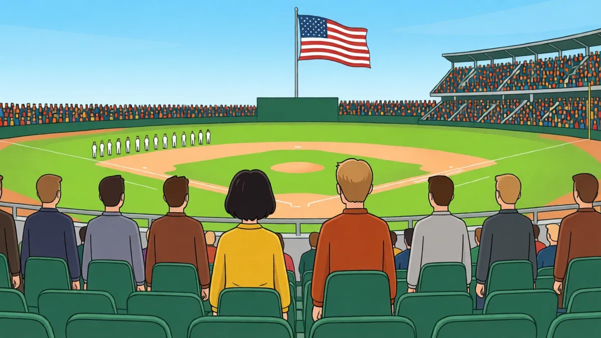 The national anthem