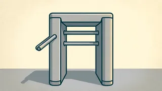 the gate