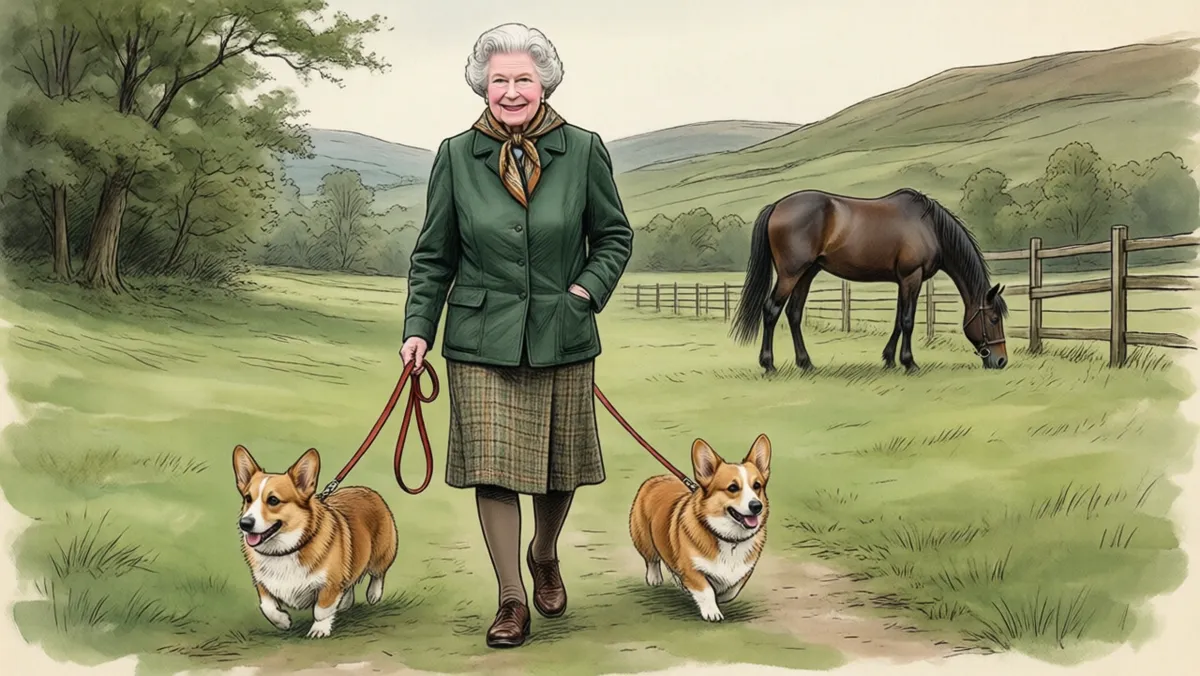 Horses and corgis