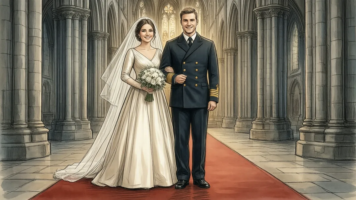 1947 · The wedding