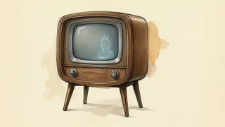 on television