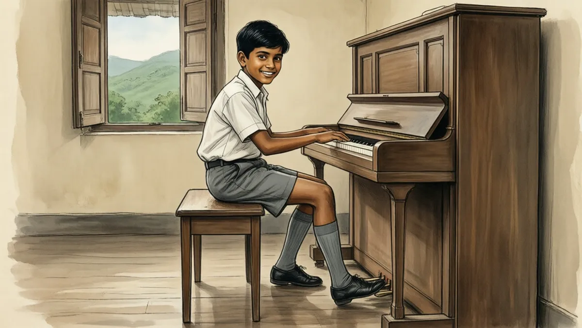 A boarding school in India