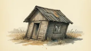 an old shed