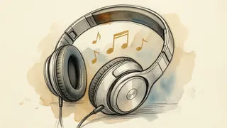 the music plays on