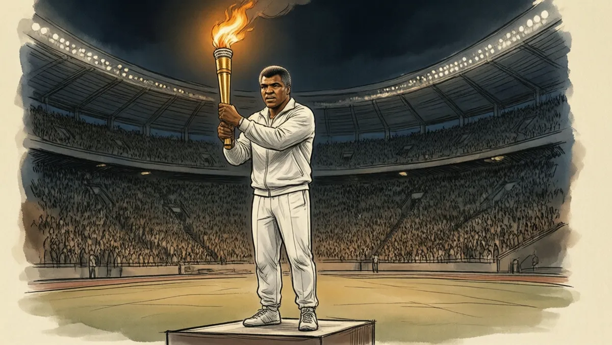 1996 · The Olympic flame