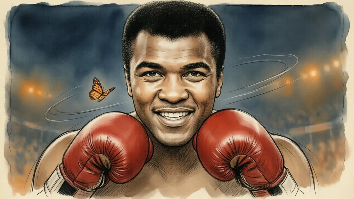Float like a butterfly