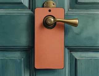 the do-not-disturb sign