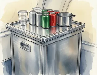the drinks cart