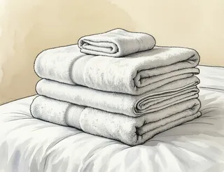 fresh towels
