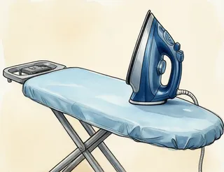 an ironing board
