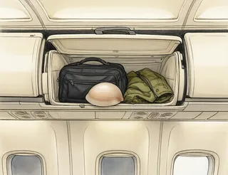 the overhead bin